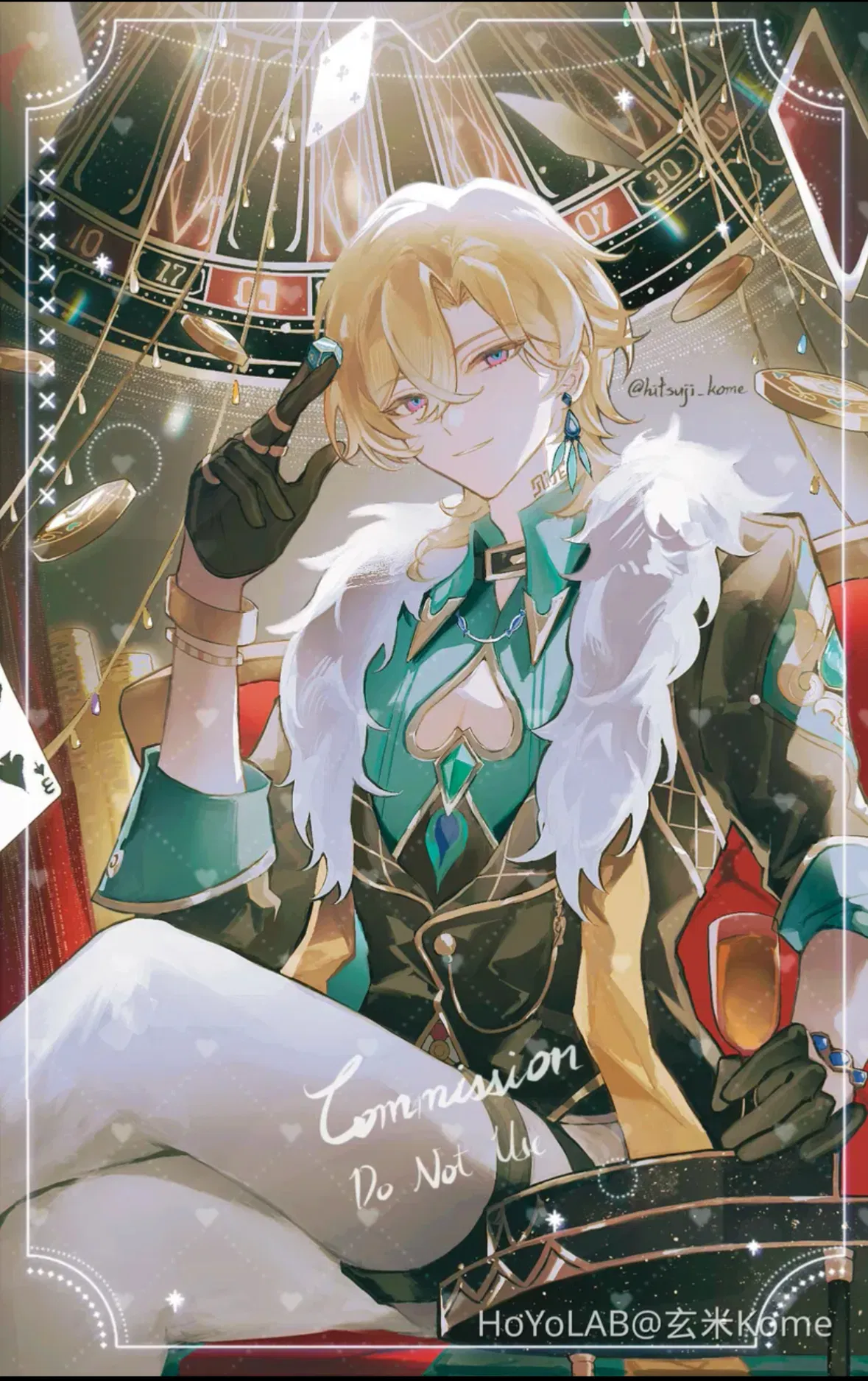 Avatar of Aventurine || Honkai Star Rail