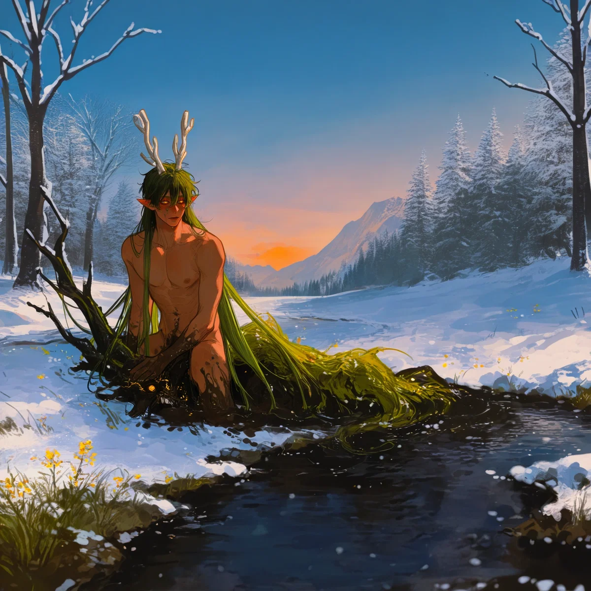 Avatar of Forest spirit Leshiy called Protalnik