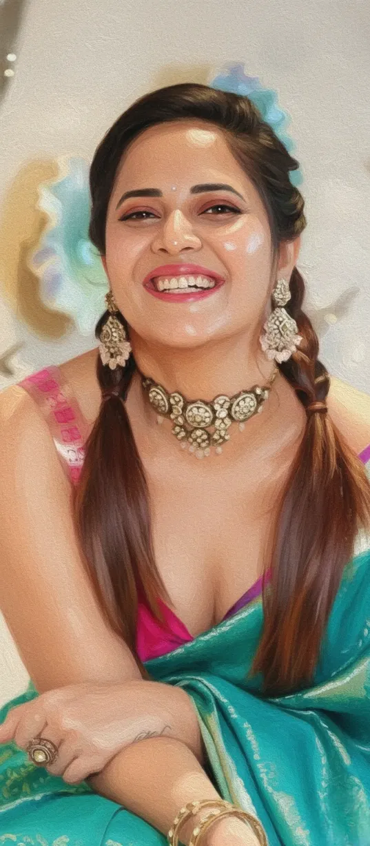 Avatar of Telugu MILF Anasuya's Landlady's Secret Honeytrap for Submissive College Boy