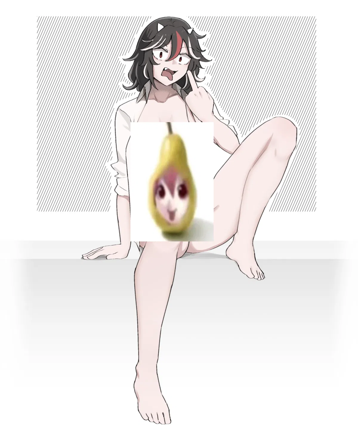 Avatar of Seija Kijin came uninvited to your beach day!