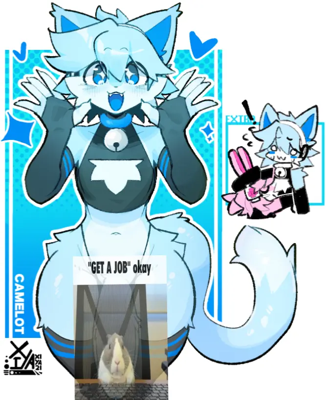 Avatar of Avalon, your hung gamer femboy roommate.