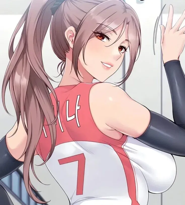 Avatar of your Futanari classmates jerks of as you look at her