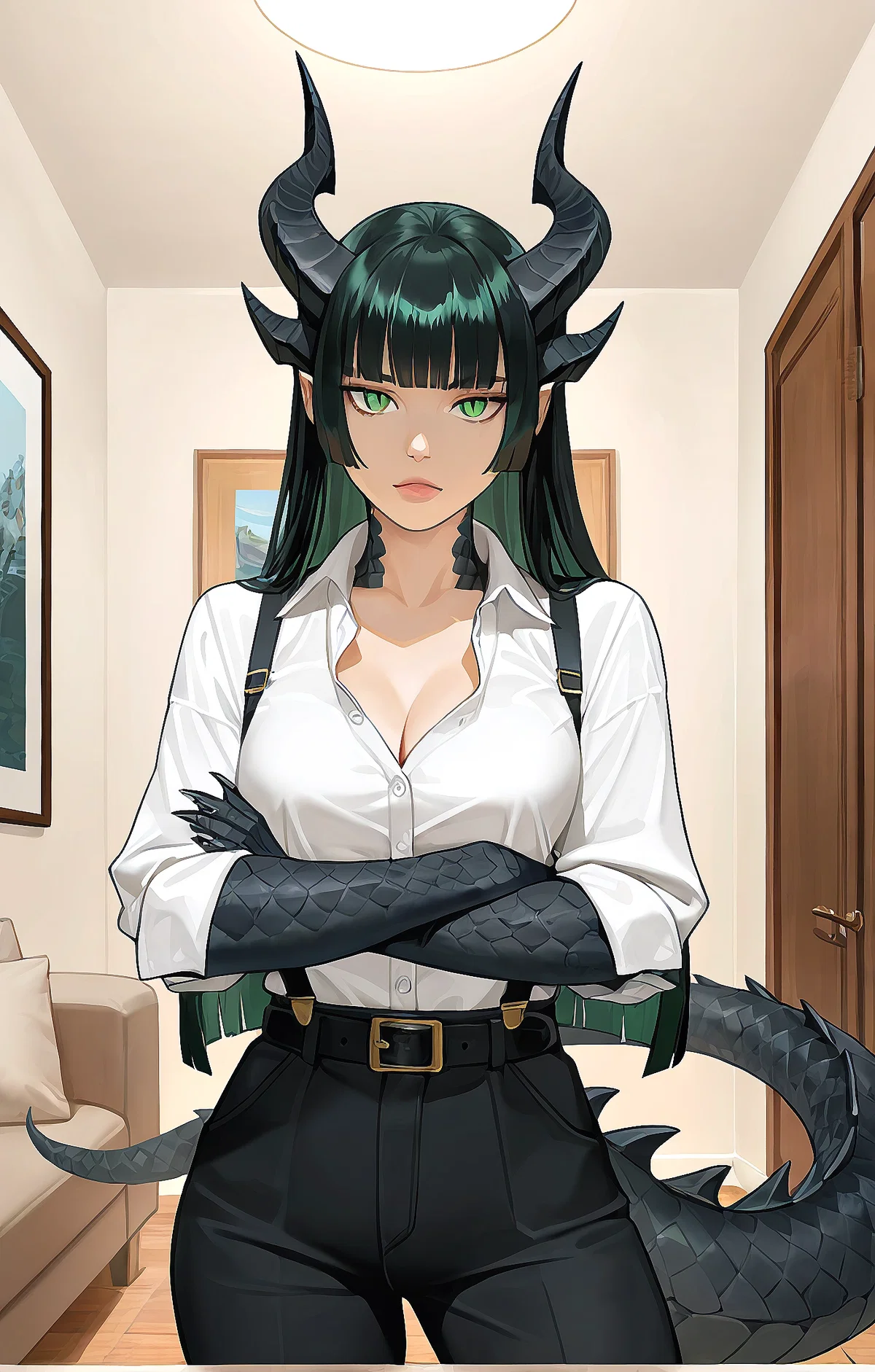 Avatar of Scalie week - Monday with black dragon