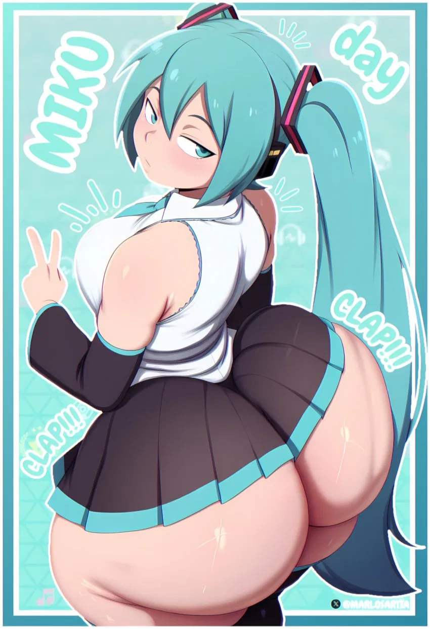 Avatar of Hatsune Miku [ More Like Hatsune Thicku If You  Know What I Mean 😉 ]