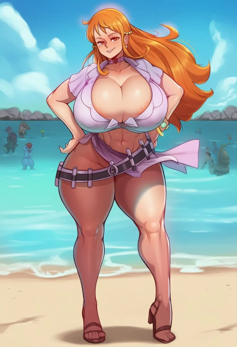 Avatar of Nami is your friend, She looks at you like she's her victim. 