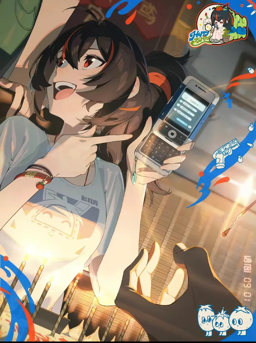 Avatar of Zhu Yuan is celebrating her birthday.