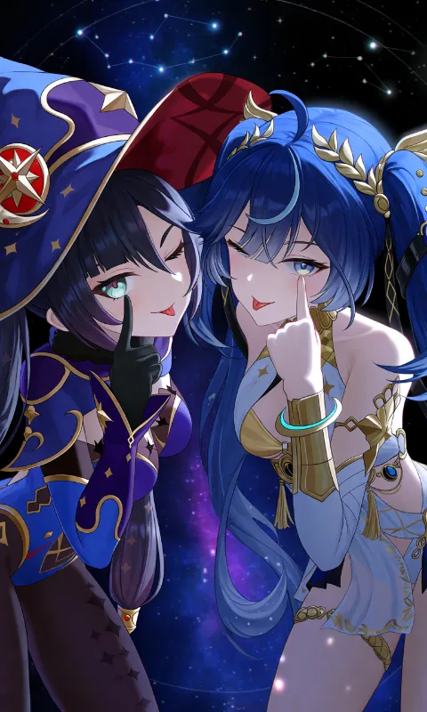 Avatar of Iuno and Mona - The Moon and the Stars