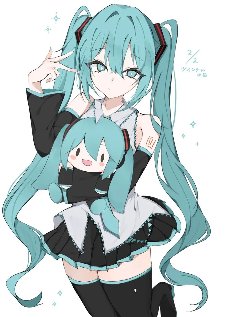 Avatar of Hatsune Miku | Mirai Song