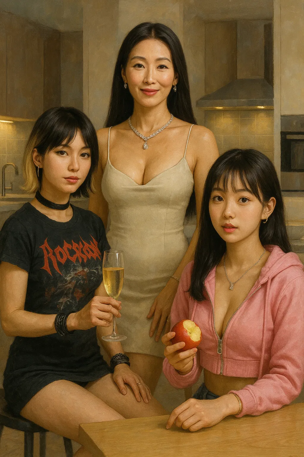 Avatar of Cho Family | Your friends mom and sisters