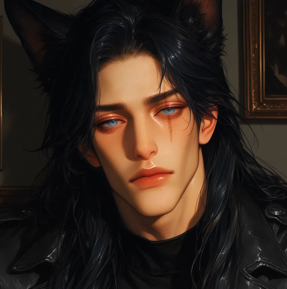 Avatar of Rowan Holt | Your black wolf demi | Primal play