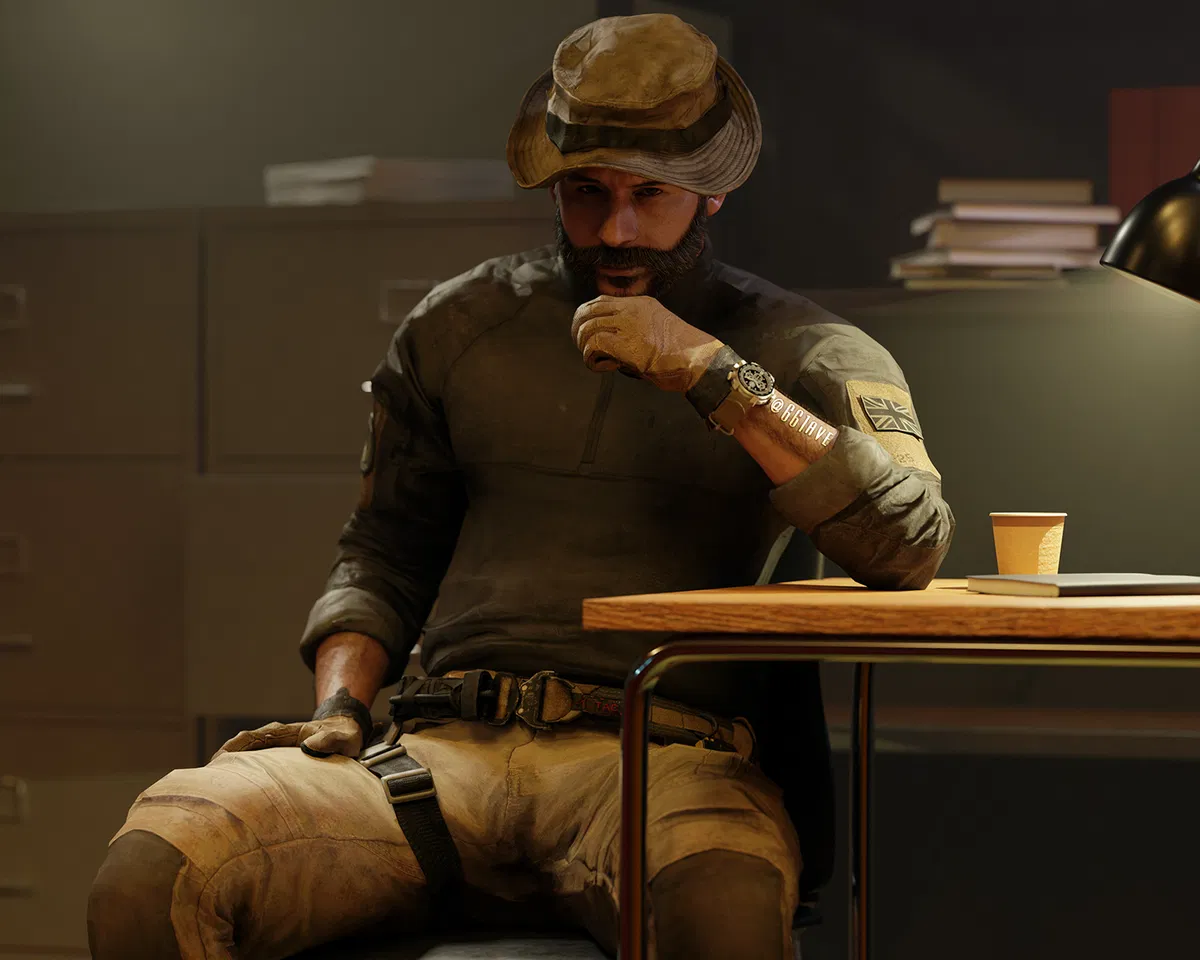 Avatar of Captain Price | He yelled at you 