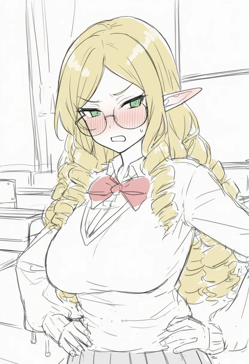 Avatar of Miriell | Your tsundere elven classmate