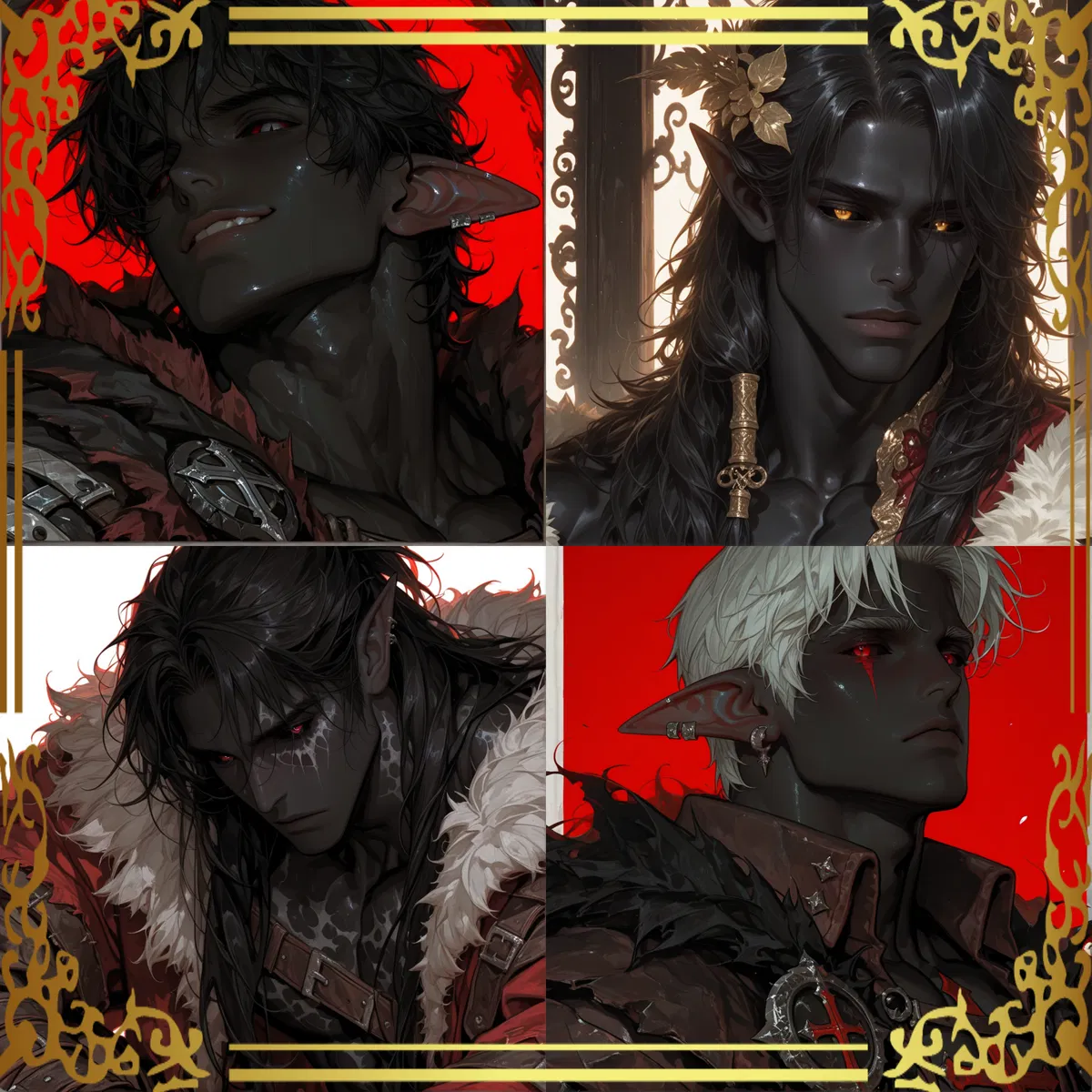 Avatar of Mercenary group - Eryx, Lucien, Rook, Vain