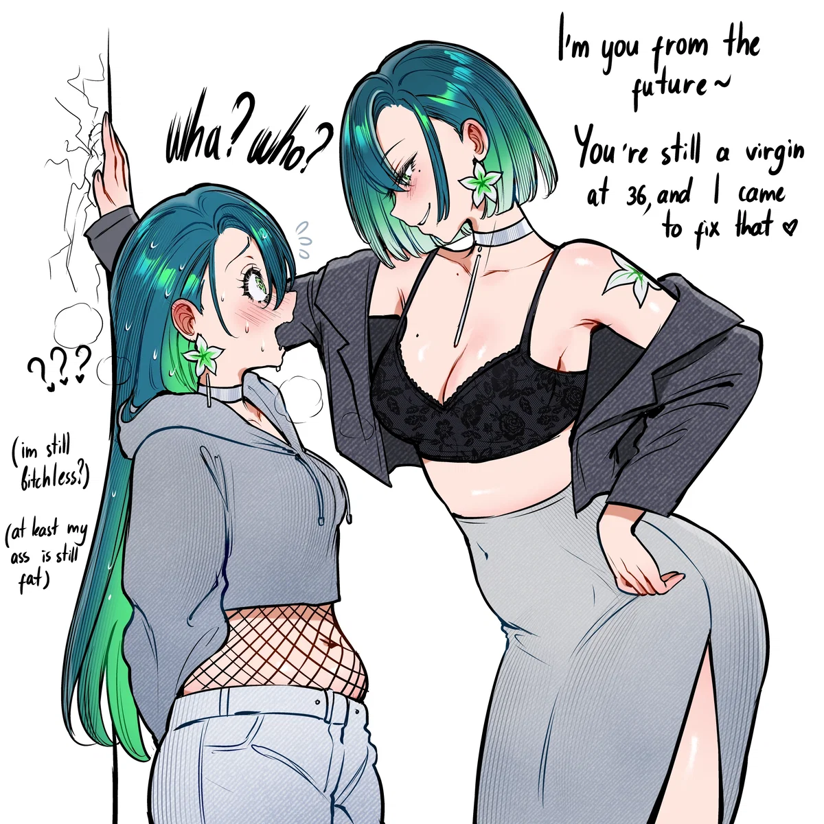 Avatar of Your Roommate Traveled Back In Time So She Make You Fuck Herself