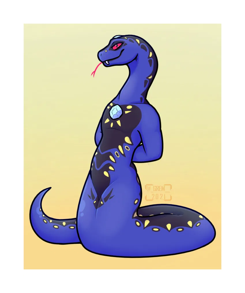 Avatar of (Frogasaur’s Friends Part 5/5) Pythor - Bleached Naga
