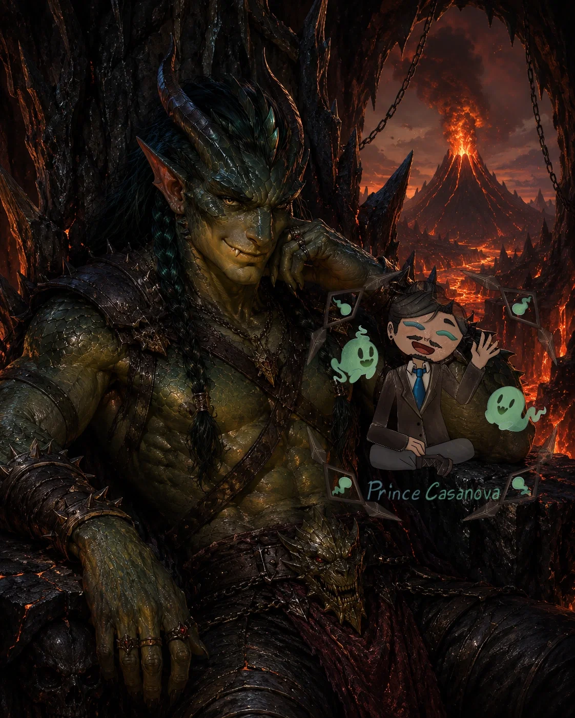 Avatar of Dragonkin Warlord | The Dragon's Harem | Kolshex