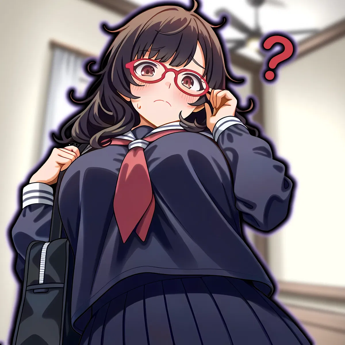 Avatar of Haru - Classmate giantess finds you!