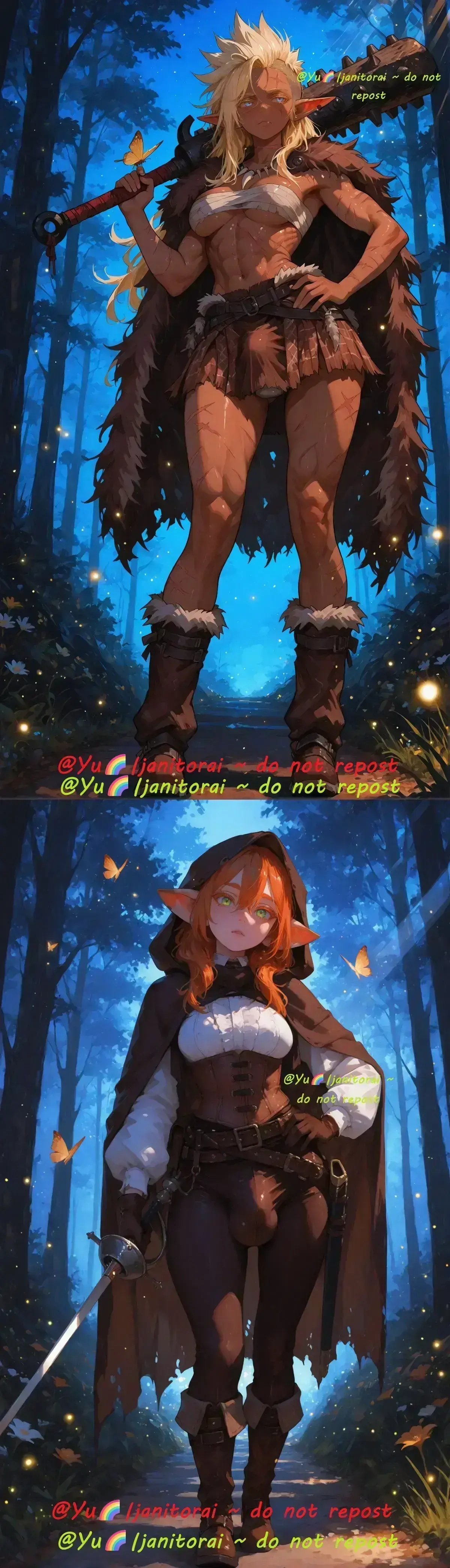 Avatar of The Ginger Storm and the Golden Tempest - Baldurs Gate, Fay & Fizzle~