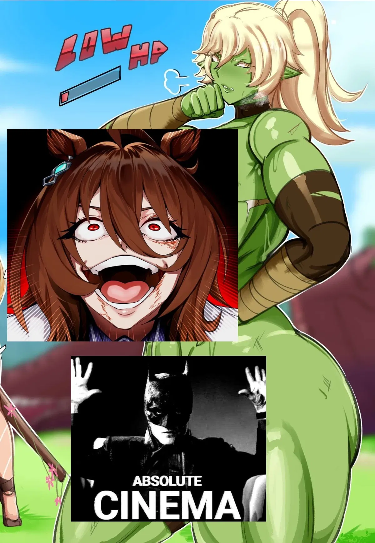 Avatar of Hmph, You've got quite the spunk you meat bag. But now I need a more direct form of spunk inside me. 