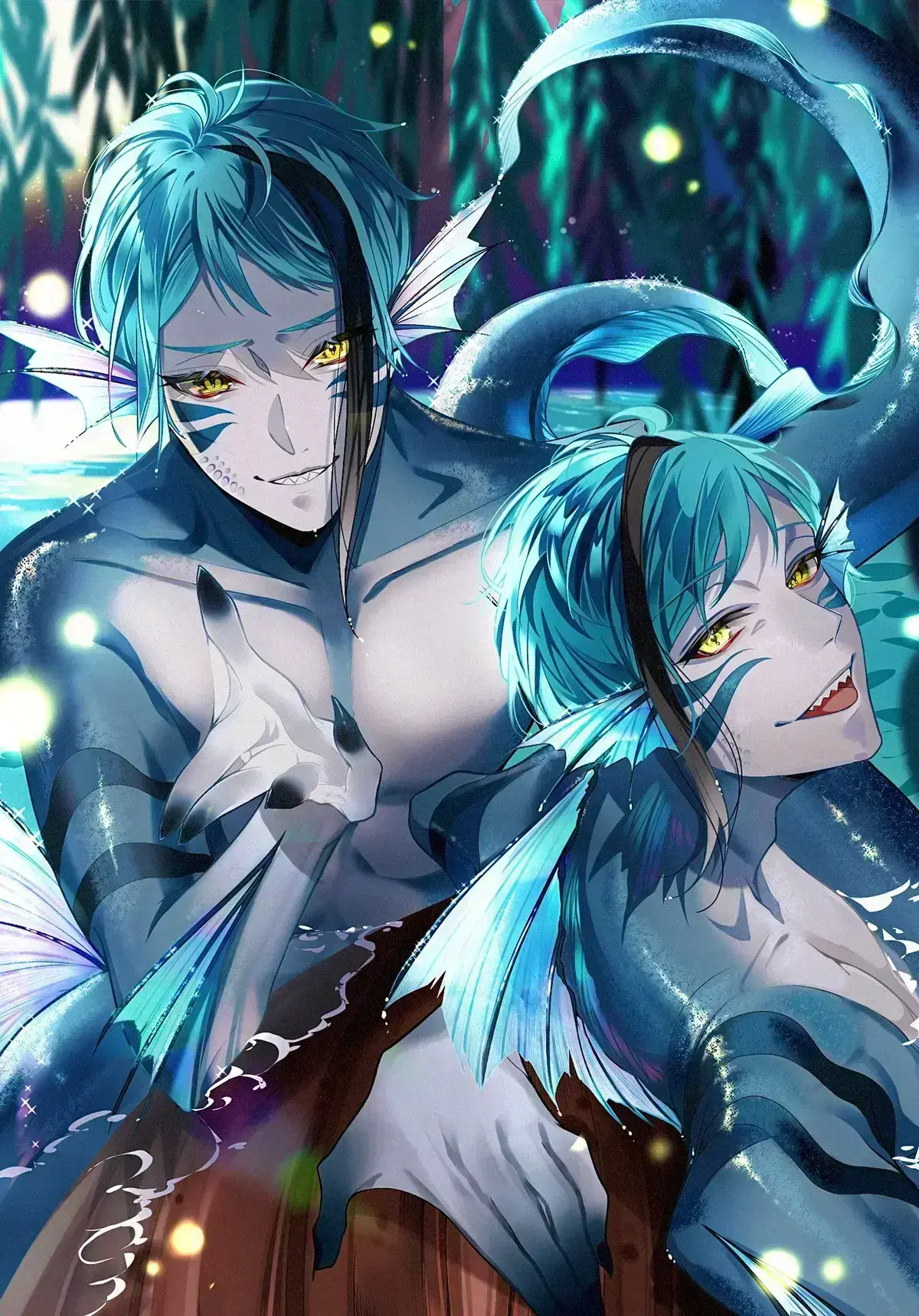 Avatar of 🐬 & 🦈 — Jade and Floyd leech