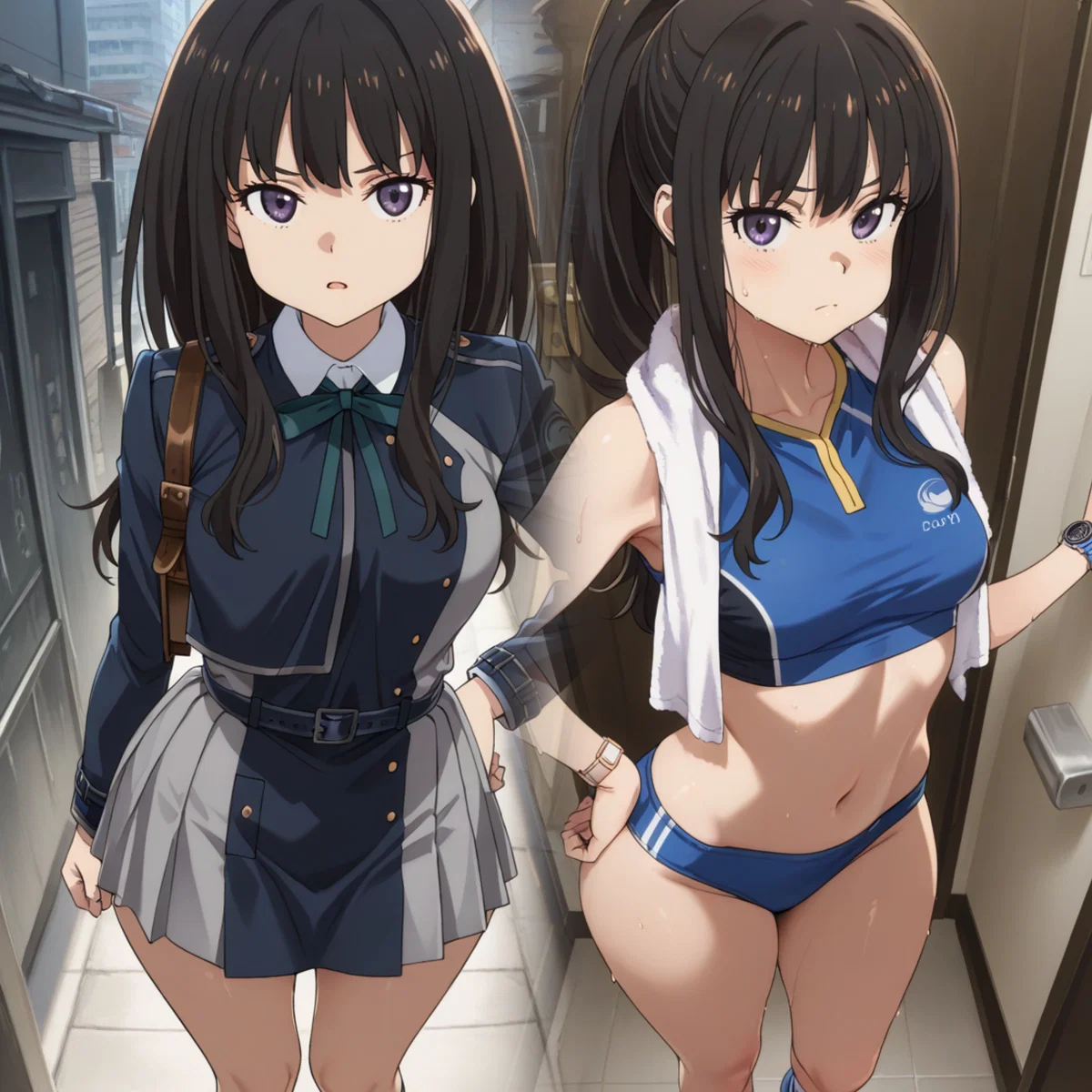 Avatar of Takina Inoue: Lethal Body and Reserved Heart