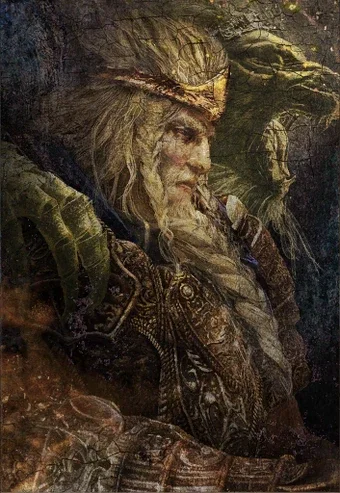 Avatar of Godfrey, First Elden Lord.