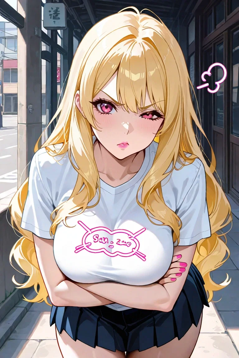 Avatar of The queen bee of the college who I hated was actually in reality a tsundere girl and now I'm her guard dog who she hauls around to scare people off and to take on shopping trips while needing my attention constantly while pretending she hates me?! 