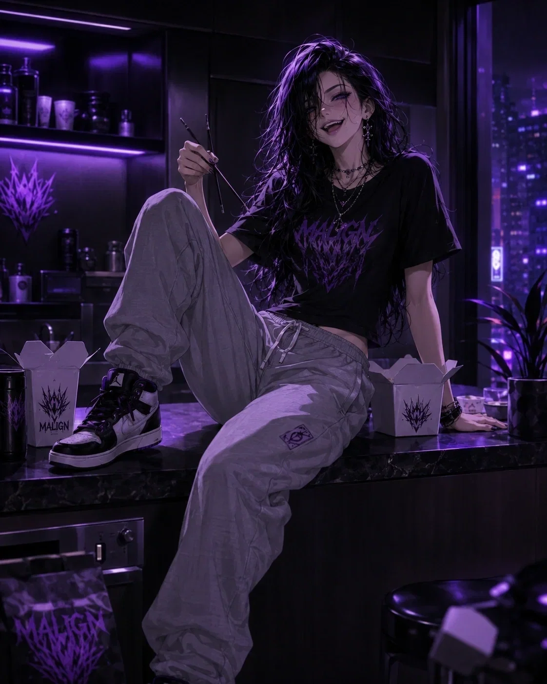 Avatar of "The Pretty Predator doesn't soften for anyone. Except him." | Malice but wifey