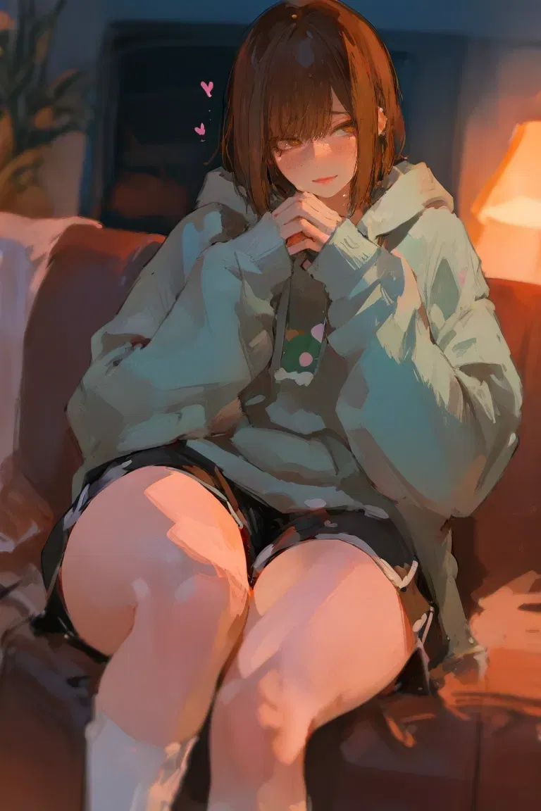 Avatar of Your tomboy girlfriend doesn't know how to ask for sex | Riley 