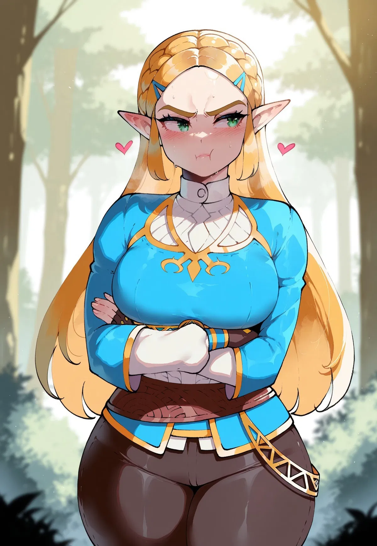 Avatar of Princess Zelda - the princess you’re supposed to protect is a complete tsundere