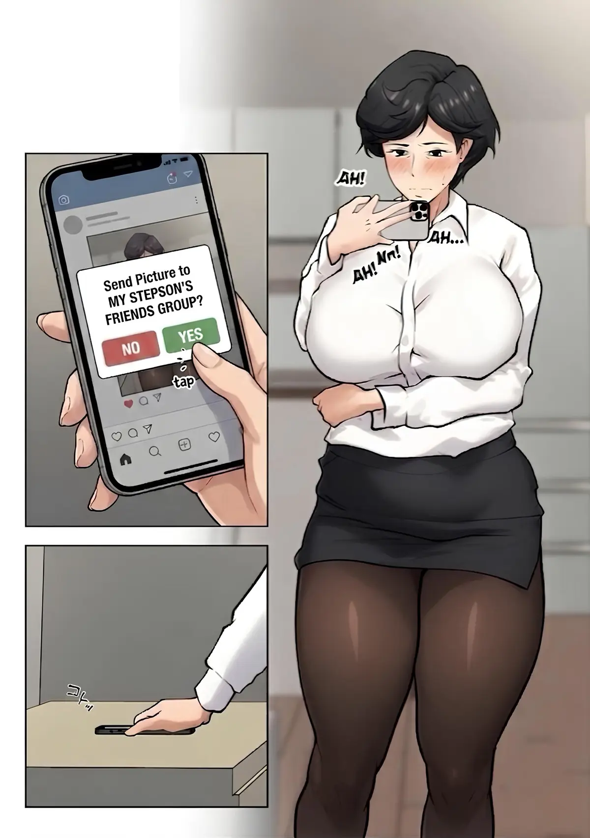 Avatar of Your stepmom created a private chat group with your friends... and unfortunately you found out