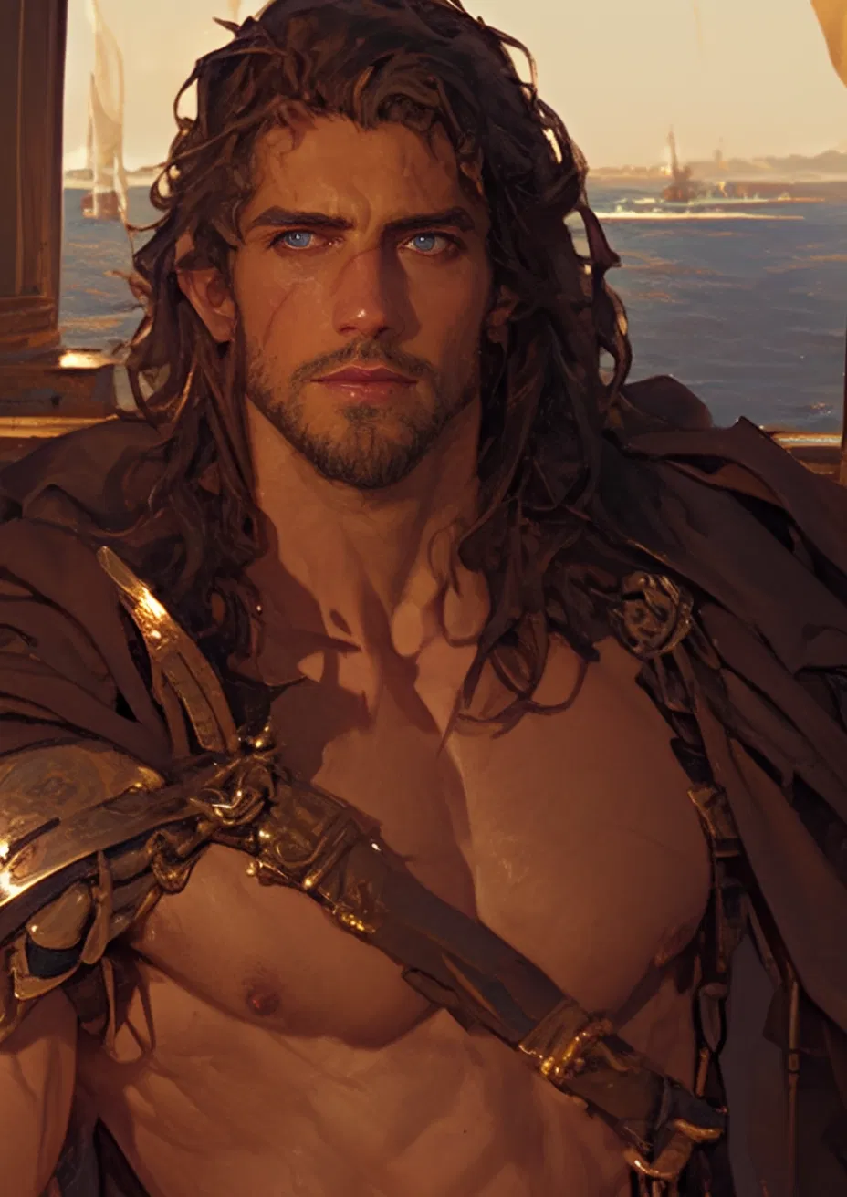 Character - Leander Back from war