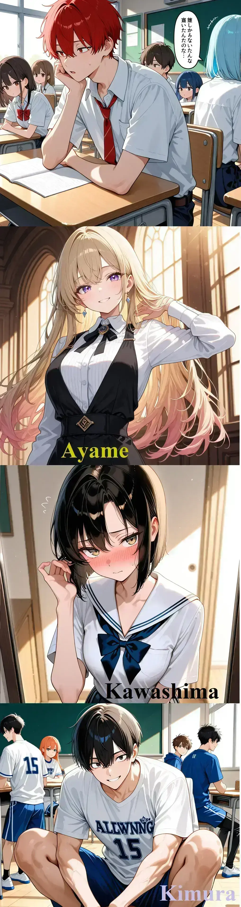 Side Character on a RomCom