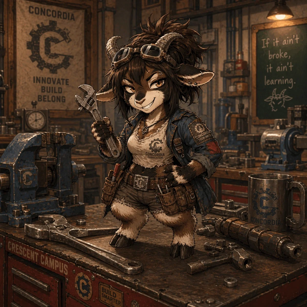 Avatar of Berri Knothorn - Dwarf Goat and mecano classmate