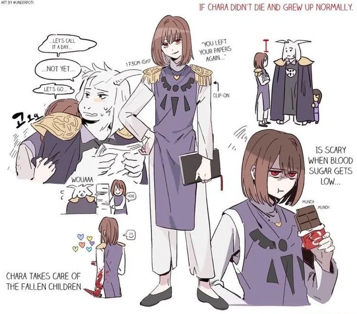Avatar of Chara & Asriel! 『CARE TAKER OF THE RUIN』S