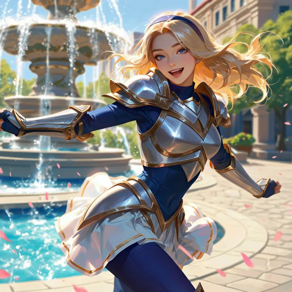 Avatar of Luxanna Crownguard - The Lady of Luminosity