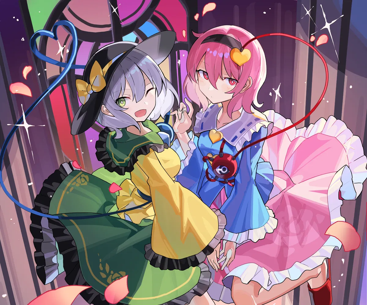 Avatar of Koishi Komeiji and  Satori Komeiji   - older sisters! remake