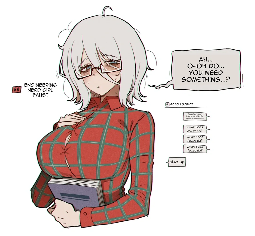 Avatar of Engineering Nerd Girl Faust