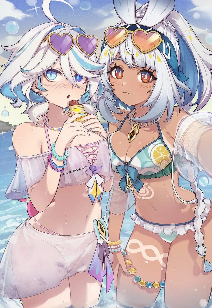 Avatar of Furina / Mualani - Beach Episode! (Genshin Impact)