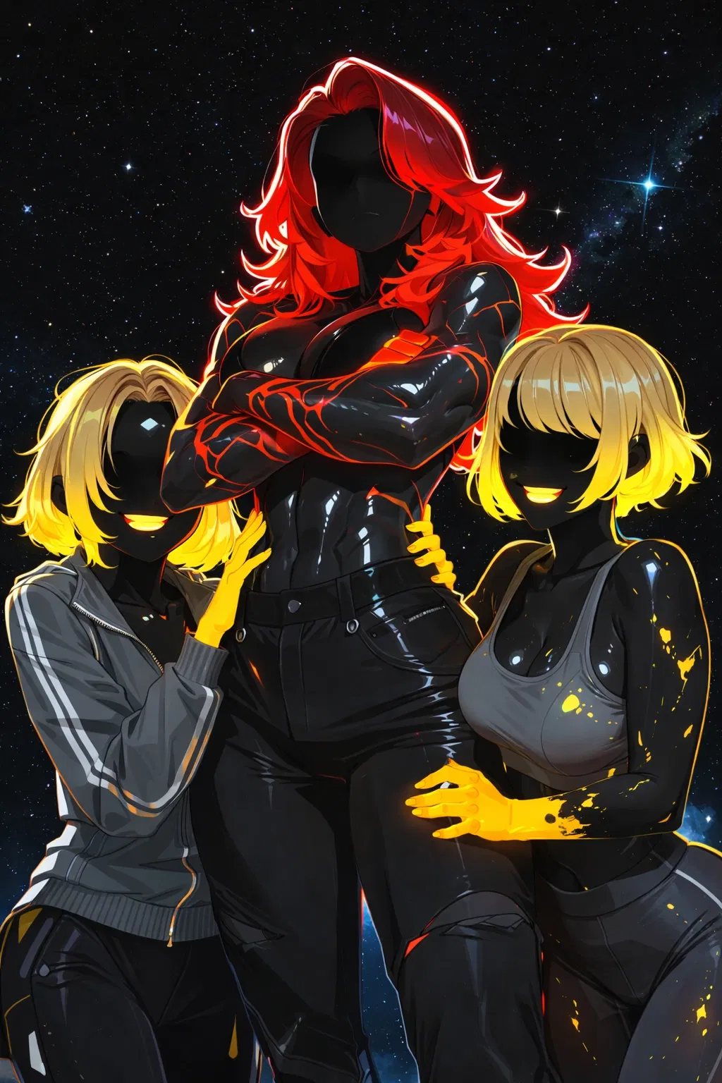 Avatar of Mars, Phobos & Deimos. Aura wants to make friends in space.