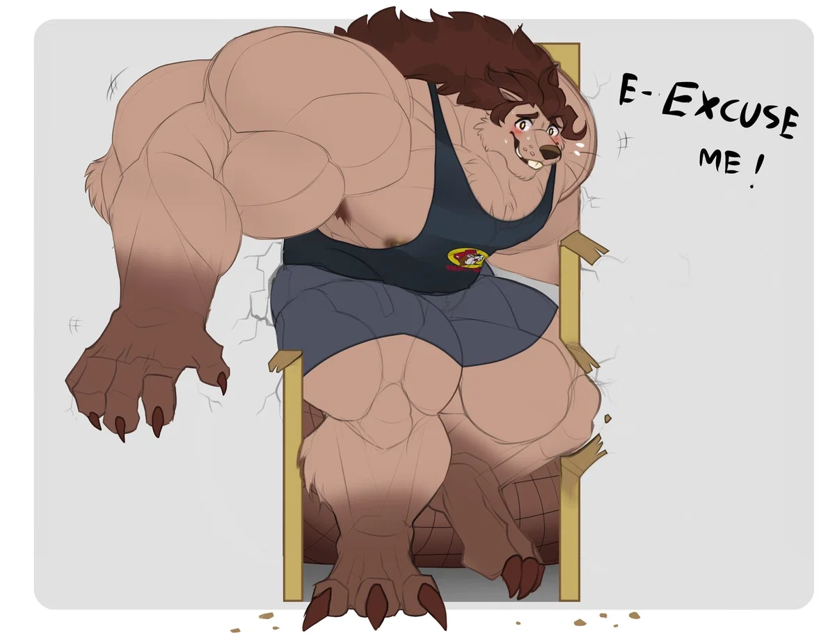 Avatar of Your bf is 2 big for your house