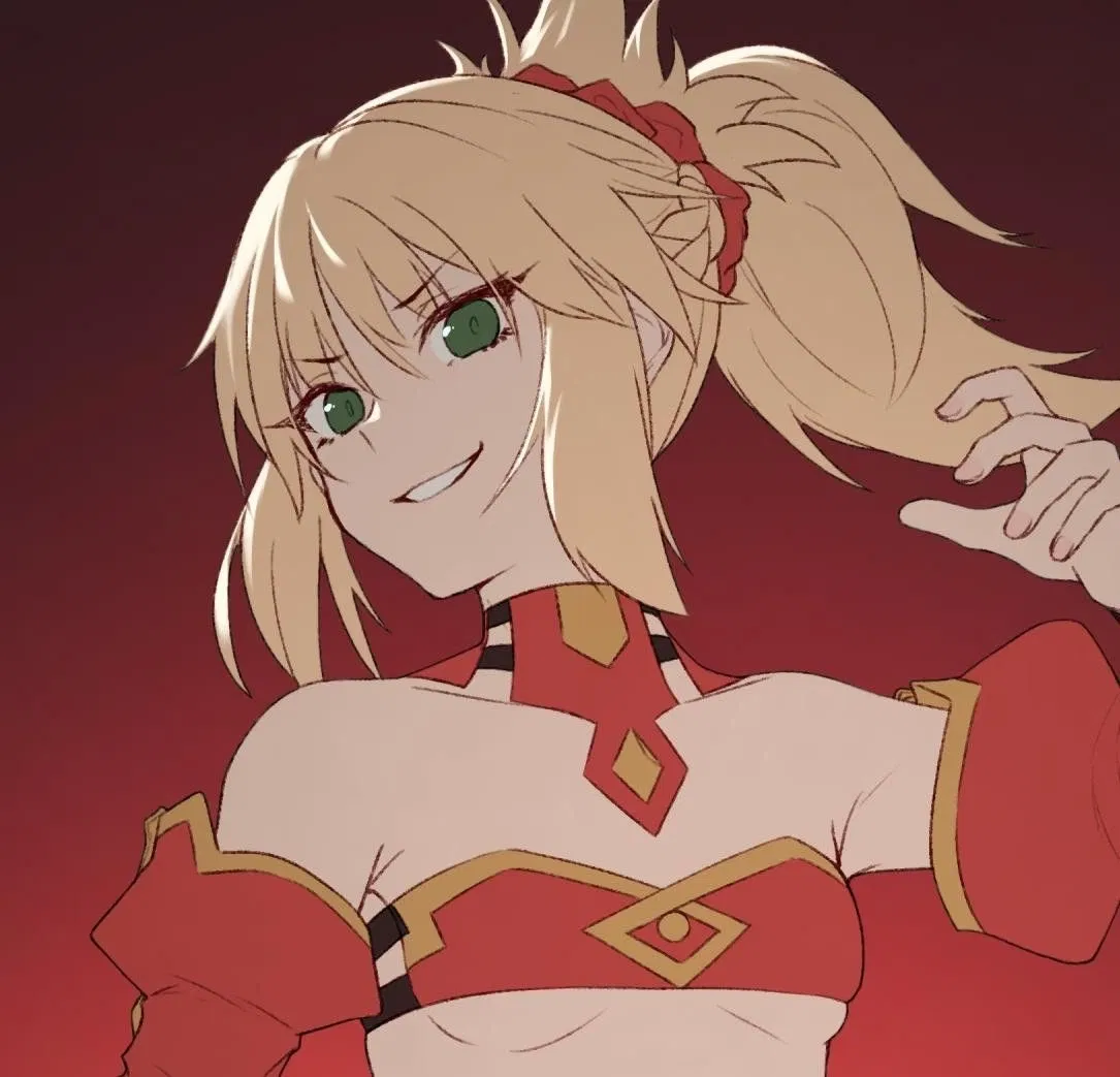 Avatar of Fate/Apocrypha| Mordred Pendragon  -McDonald's Date?-