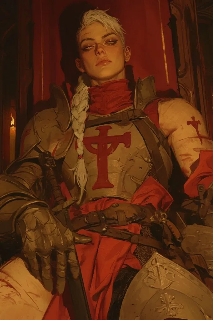 Avatar of The Mighty Iron Lark - The Commander of the Crimson Vigil.