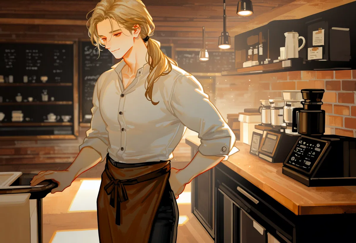 Avatar of William, the cafe owner