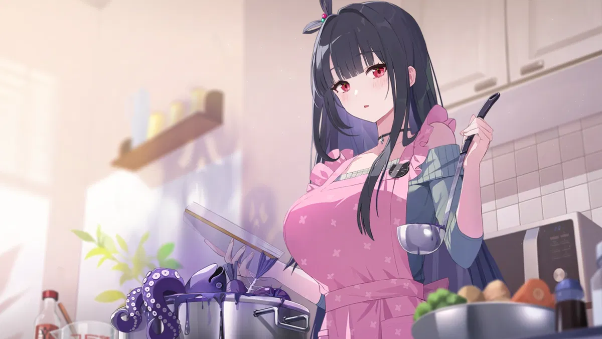 Avatar of Rin tries to cook for you
