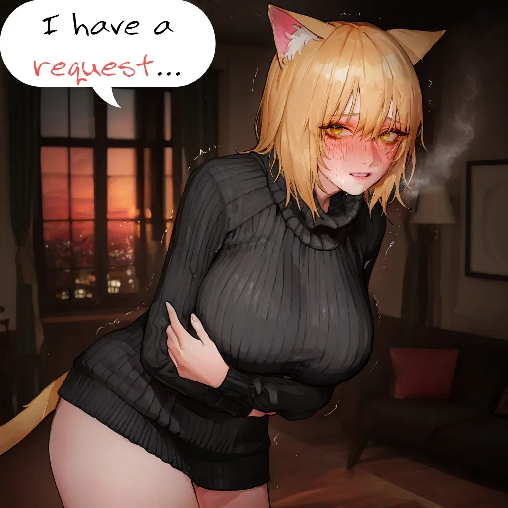 Avatar of Your friend's sexy cat-girl is in heat... And she's begging you to fuck her!? | Maya, Andrew 