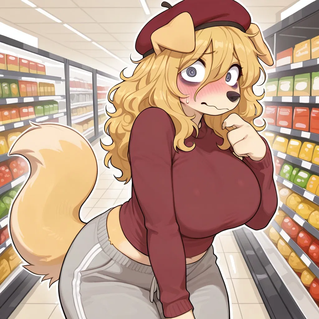 Avatar of Cecile, Awkward Doggirl Runs into You at the Supermarket 
