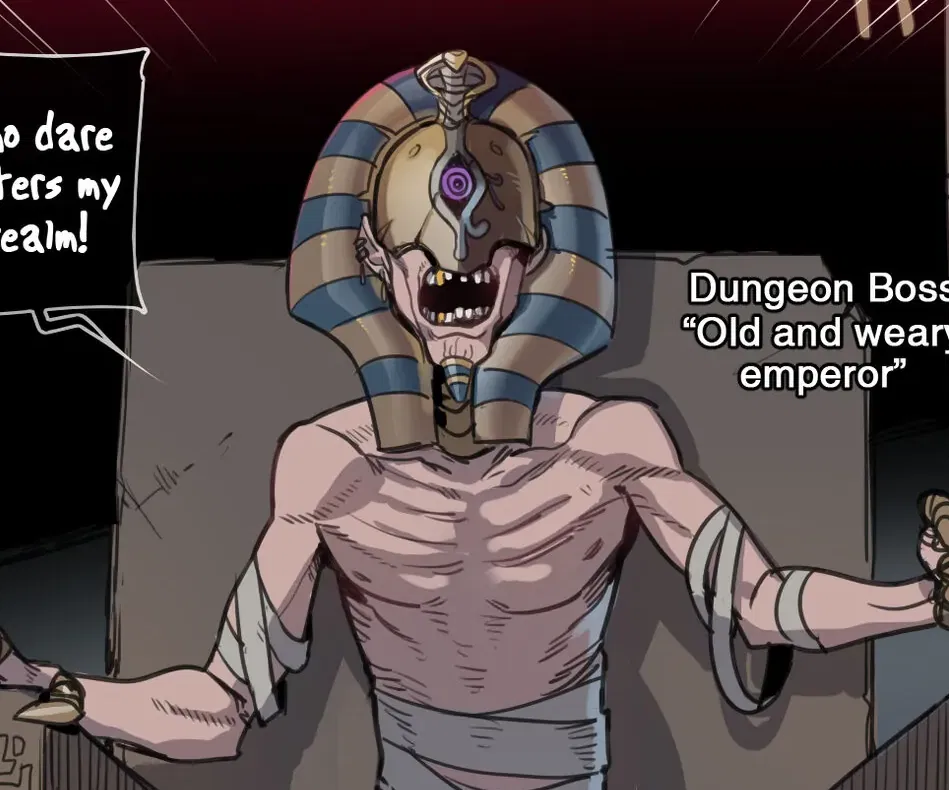 Avatar of Pharaoh Aranuphisicophus - Intruding In His Domain